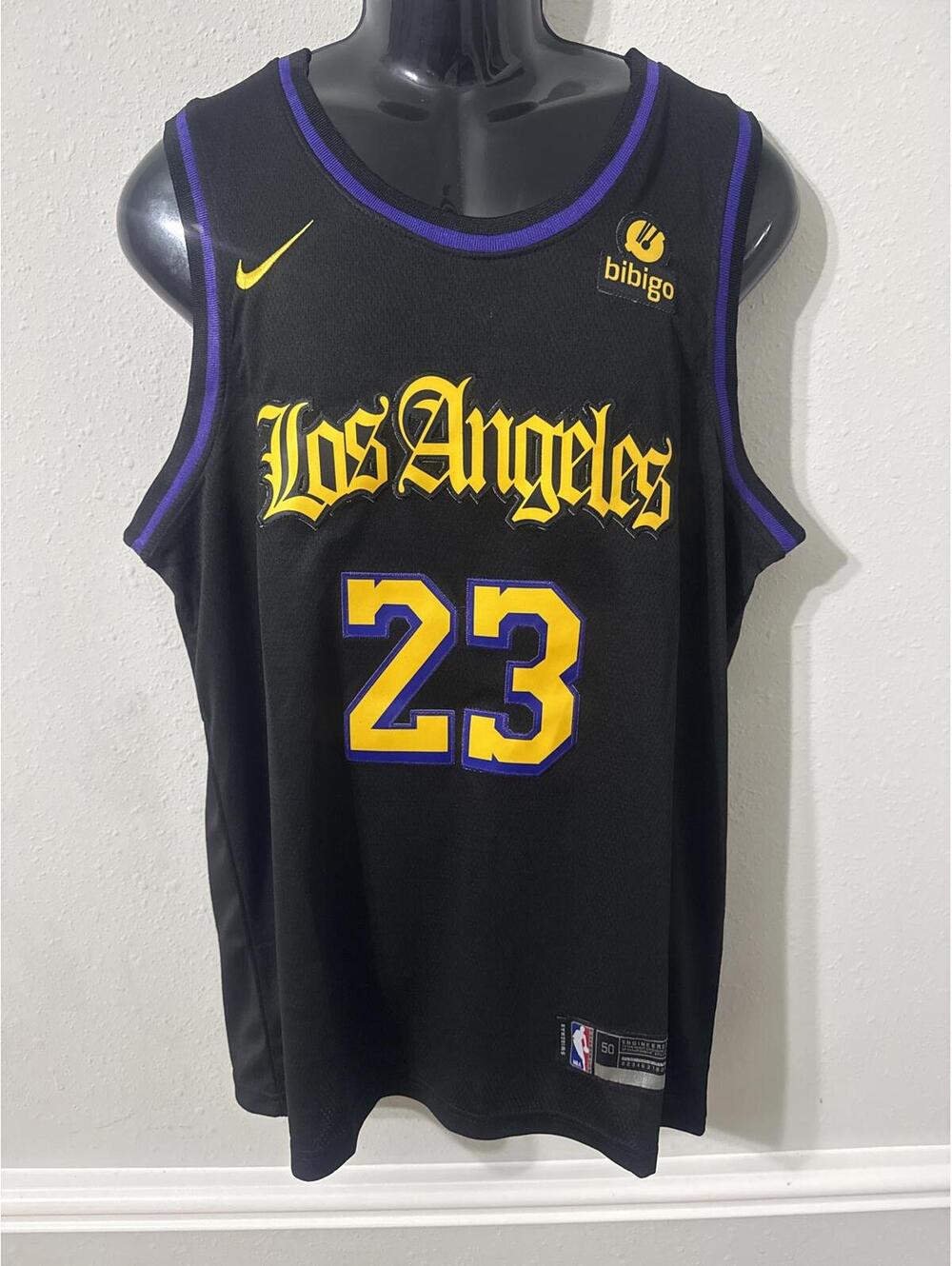 Los Angeles Lakers Lebron James Jersey Size Mens Large